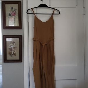Universal Thread Tan Jumpsuit